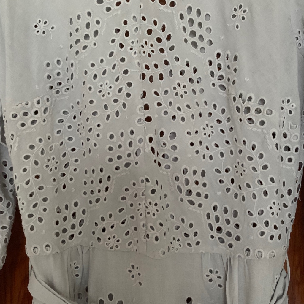 Nwt Innika Choo Broderie Gown - Etta Keet Grey — image 8 of 8